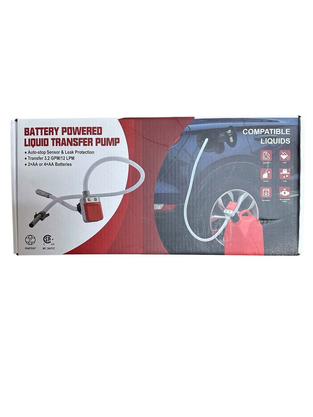 Battery Powered Liquid Transfer Pump Model FN901A